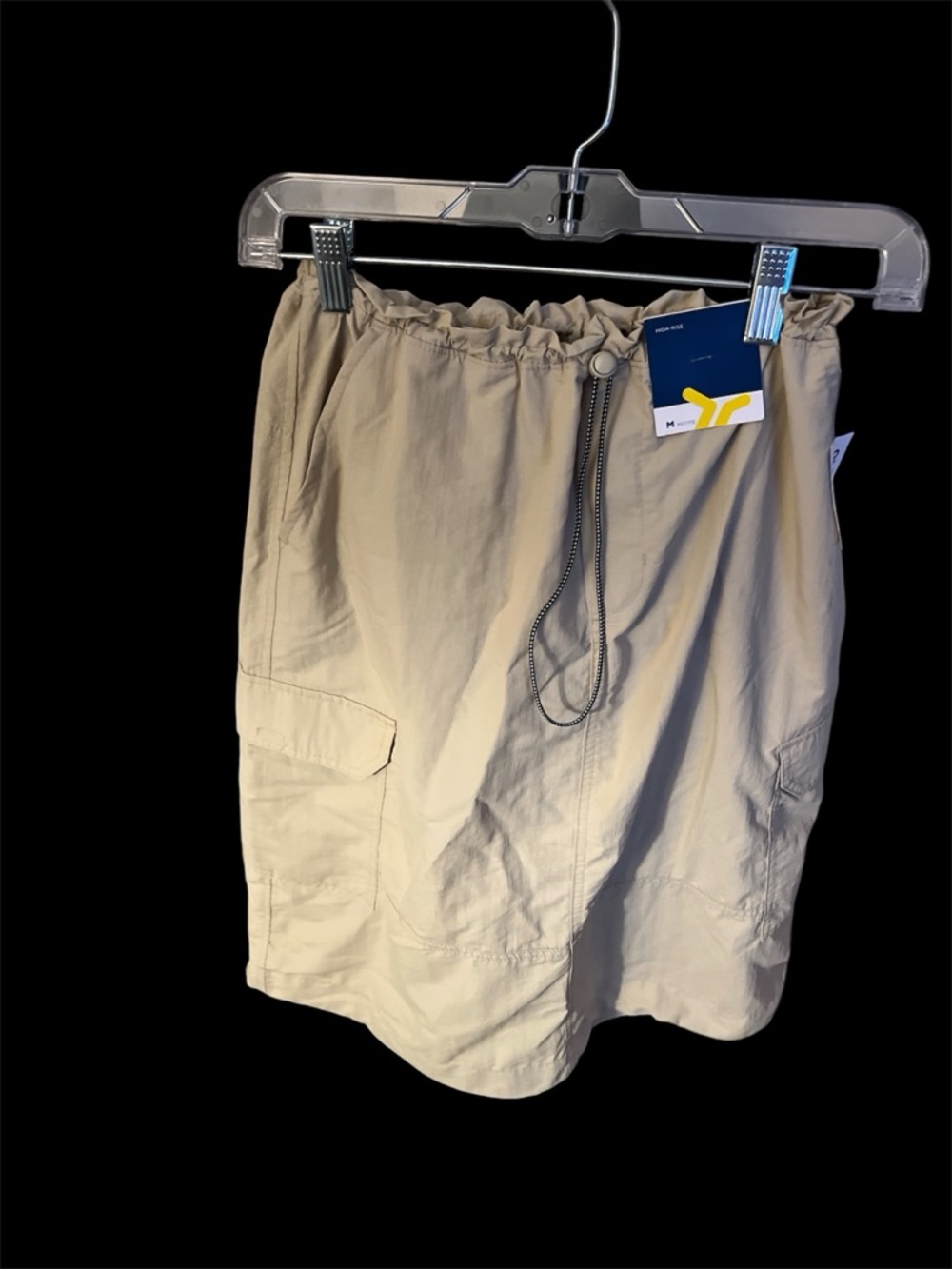 Old navy Cargo Drawstring Skirt Brand new - Beige